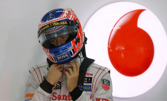 Pilot stáje McLaren Jenson Button má za sebou kvalifikaci na Velkou cenu