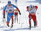 TSNÝ FINI. Norský bec na lyích Eldar Rönning porazil v závod na 15 km s