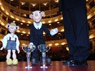 Spejbl a Hurvínek s cenami Thálie v Národním divadle v roce 2013