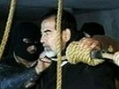 Ameriané Saddáma Husajna dopadli v prosinci 2003. Bývalý diktátor se u...