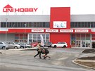 Nov hobbymarket v Jihlav.