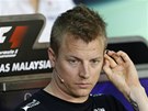 Kimi Räikkönen bhem tréninku na Velkou cenu Malajsie