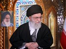 Nejmocnjí mu Íránu ajatolláh Alí Chameneí opt vyhrouje Izraeli. 