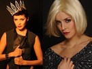 eská Miss 2013 Gabriela Kratochvílová si vyzkouela delí blond úes. 