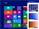 Monosti vlastní úpravy vzhledu ve Windows Blue