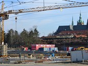 V Praze 6 stále probíhá dokonení napojení tunelu Blanka a úpravy nadzemních