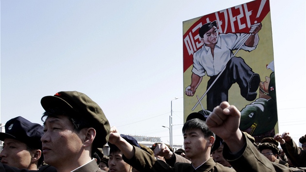 Severokorejci v Pchjongjangu podpoili komunistickho vdce Kim ong-una.