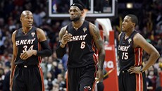 Výrazy ve tváích basketbalist Miami mluví jasn. V Chicagu se