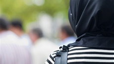 Muslimka v átku