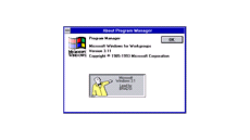 Maskot Windows 3.1 - medvídek