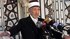 Sunnitský duchovní Muhammad Saíd Bútí na archivním snímku