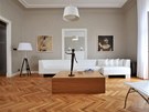 Byt 3: v celém byt se zachovaly tukové výzdoby strop, které urují styl