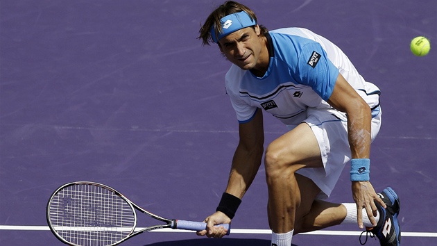 MM. David Ferrer ve finle turnaje v Miami proti Andy Murraymu.