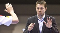 Dušan Bohunický, trenér basketbalistů Pardubic.