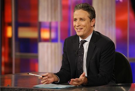 Americký komik a moderátor Jon Stewart.
