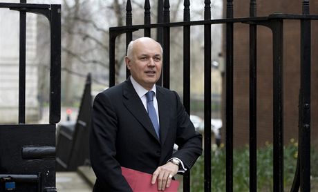 Britský ministr práce a sociálních vcí Iain Duncan Smith