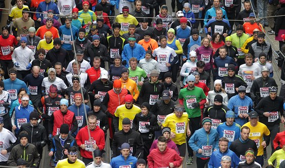 Závodů se v sobotu zúčastní přes dvanáct tisíc běžců