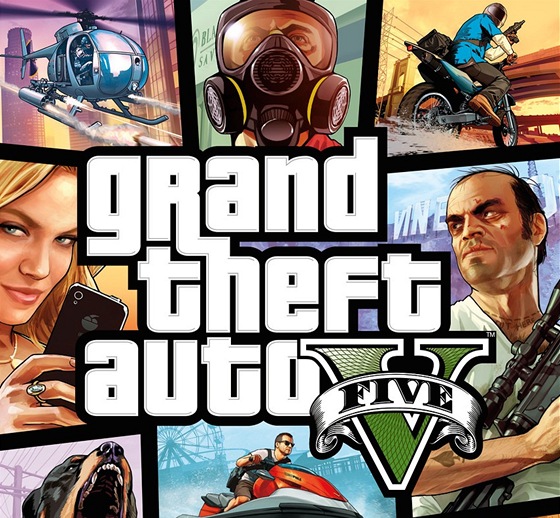 Grand Theft Auto 5 - oficiální obal