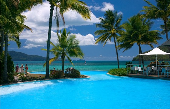 Hamilton Island, bazén na Catseye Beach