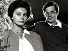 Jean-Paul Belmondo a Sophia Lorenová ve filmu Horalka (1960)