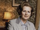 Bývalá britská premiérka Margaret Thatcherová na snímku z roku 1980