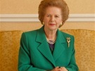 Margaret Thatcherová, britská ministerská pedsedkyn v letech 1979 a 1990, se...
