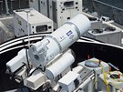 Laserové dělo systému LaWS na lodi USS Ponce