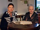 Jolana Voldánová a její teta Vra Ducheková