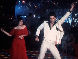 Karen Lynn Gorney a John Travolta ve filmu Horeka sobotní noci (1977)