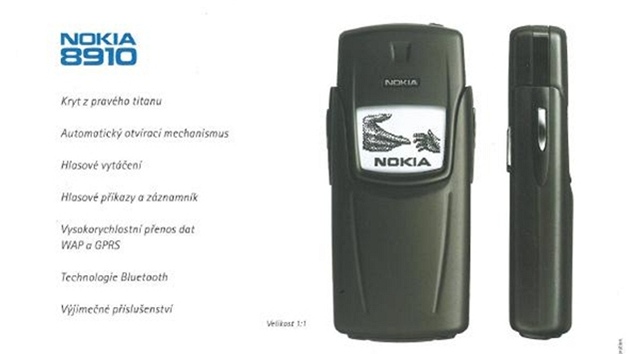 Dobov propagan materil pro model Nokia 8910