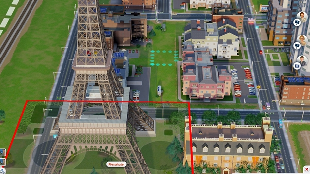 Eiffelova v zabr hodn msta, ale pilk turisty. Nanetst nen soust zkladn hry, ale pouze deluxe verze. 