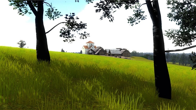 D�j se z velk� ��sti odehr�v� v lokalit� �pit�lky nad Uhersk�m Hradi�t�m.