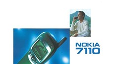 Dobový propaganí materiál pro model Nokia 7110