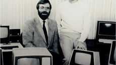Zakladatelé Bill Gates a Paul Allen v roce 1981