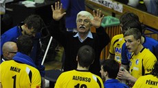 Na lavice volejbalového Ústí nad Labem vládle klubový éf Miroslav Pikryl.
