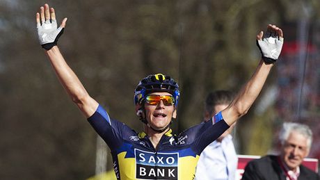 Cyklista Roman Kreuziger vyhrl po slovm niku vodn ardenskou klasiku