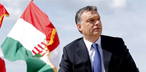 Maďarský premiér Viktor Orbán (11. dubna 2013)