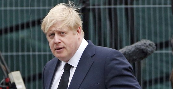 Bývalý londýnský starosta a exministr zahranií Boris Johnson