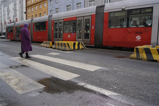 Linka 7 místo havárie objídí. Ilustraní snímek