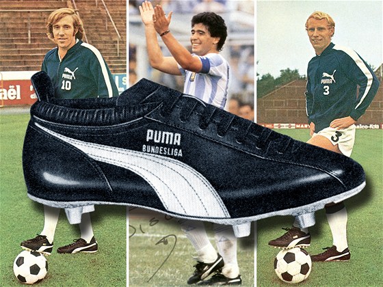 Sportovní znaka Puma se v sedmdesátých a osmdesátých letech chlubila...