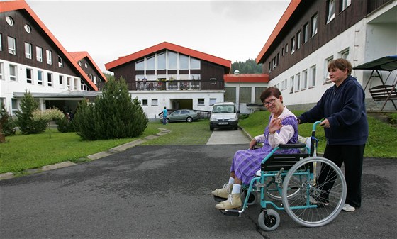 Domov pro osoby se zdravotním postiením v Mariánské u Jáchymova.