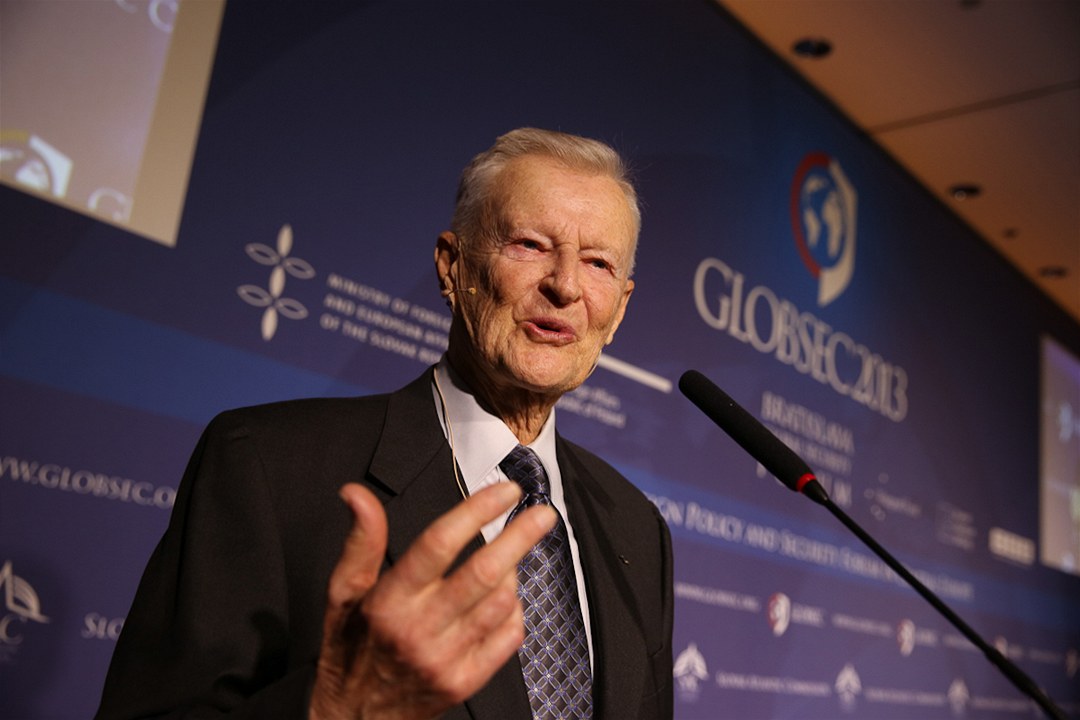 Ikona americké zahrani�ní politiky Zbigniew Brzezinski (18. dubna 2013)