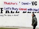 V severoirském Londonderry za Thatcherovou mnoho lidí netruchlí (9. dubna 2013)