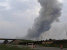 Výbuch v továrn na hnojiva v texaském msteku West (18. dubna 2013)