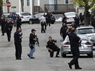 Policejní manévry v Bostonu (19. dubna 2012)