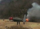 Nedaleko hranic KLDR se zítil americký vrtulník  Sikorsky CH-53E. (16. dubna