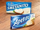 Tavené sýry Smetanito a Apetito