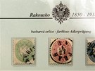 Na prvních známkách Rakouska Uherska byl státní znak.