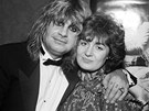 Ozzy Osbourne s manelkou Sharon v roce 1983