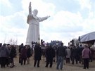 Poláci odhalili obí sochu Jana Pavla II.